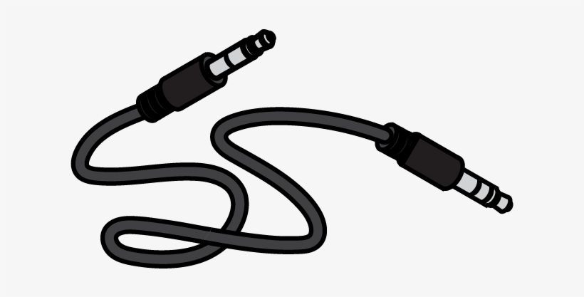 1× Stereo Jack Cable - Data Transfer Cable, transparent png #7805095