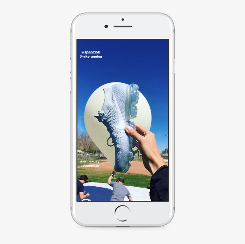 We Even Had A Fancy Little Case Made Up For Nike To - Gadget, transparent png #7805133