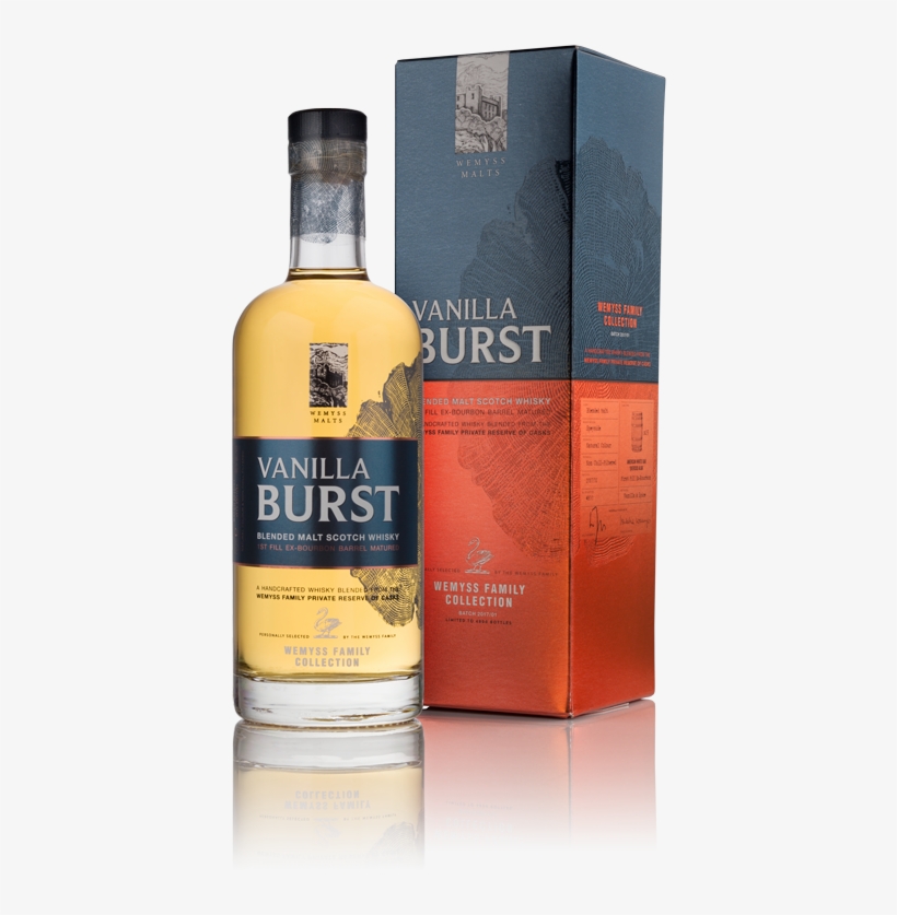 Vanilla Burst B&c Right - Single Malt Scotch Whisky, transparent png #7805586