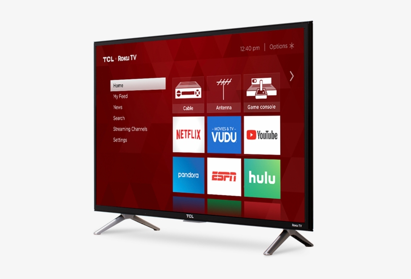 Tcl 32” Class 3-series Hd Led Roku Smart Tv - Tcl 40s305 40 Inch 1080p Roku Smart Led Tv, transparent png #7805666