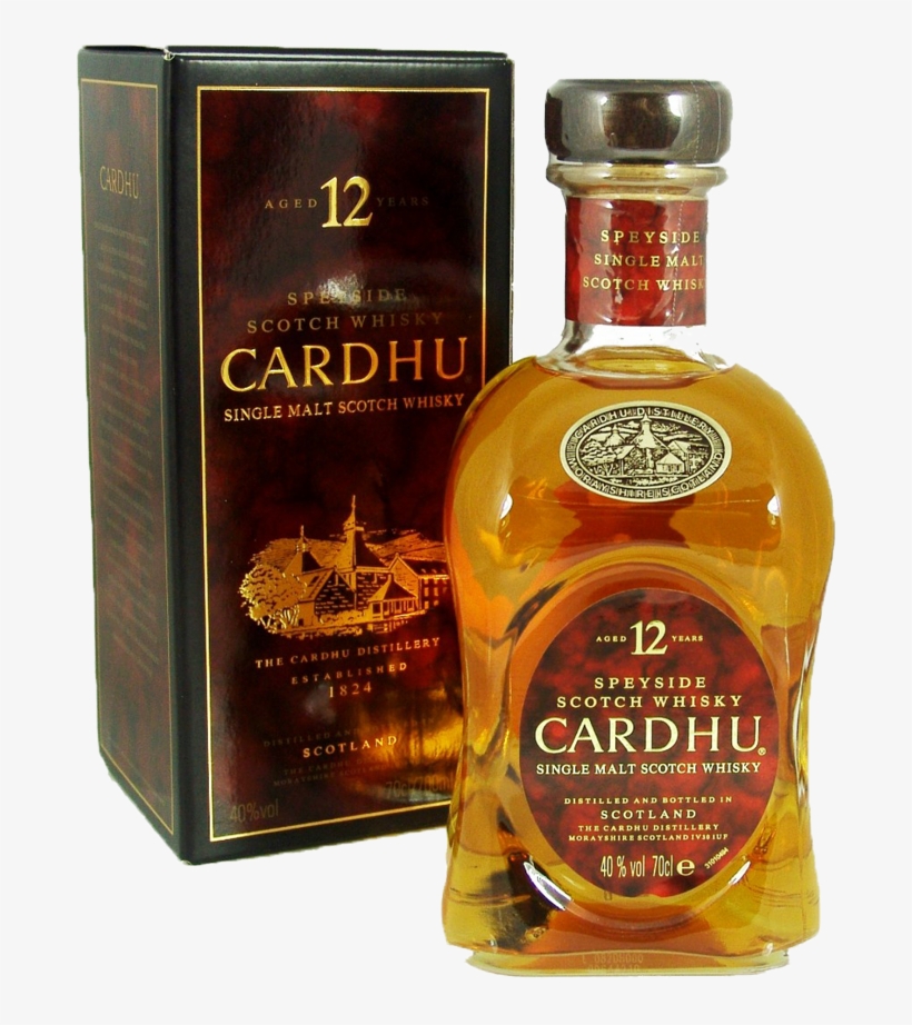 Cardhu 12 Year Old Single Malt Scotch - Whisky Cardhu Png, transparent png #7806069