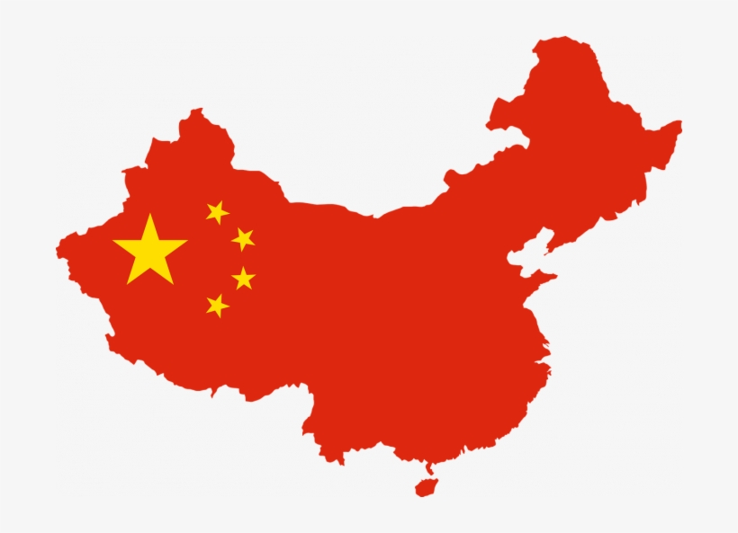 Chinese Real Estate Investors Target Southeast Asia - China Map Flag, transparent png #7806308
