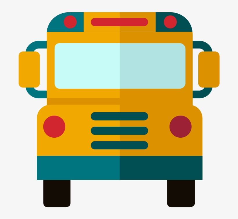 Schoolbus, transparent png #7806341