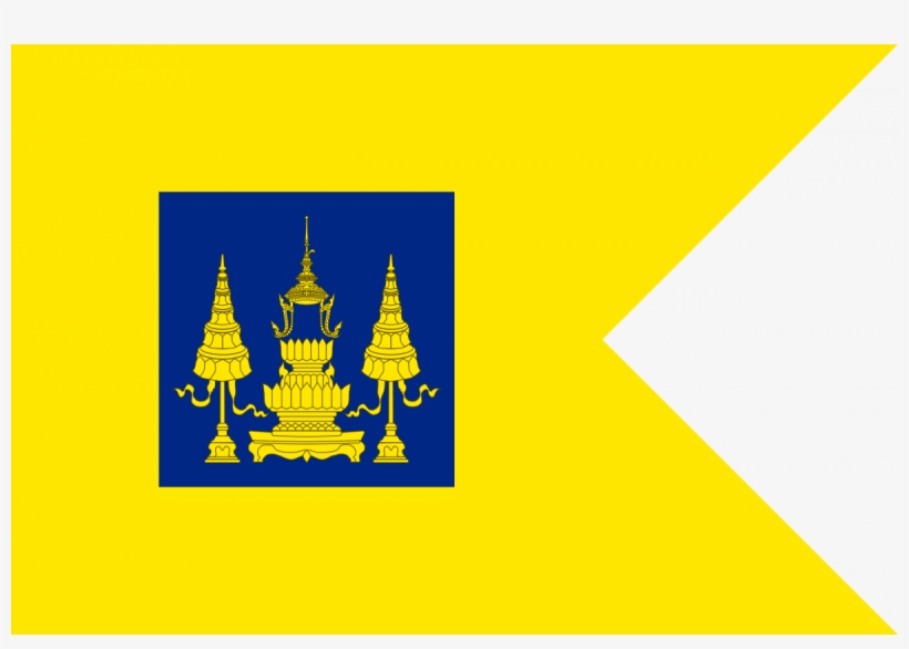 The Standard Of The Senior Members Of The Royal Family - Royal Thai Navy, transparent png #7806374