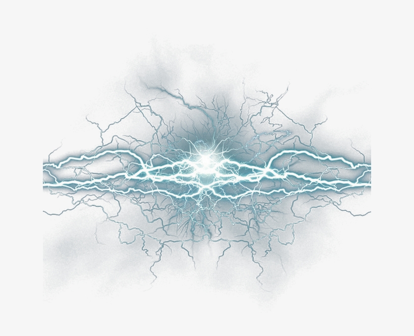 Icon Effect Elements Lightning Png Image High Quality - Lightning Effect Png Hd, transparent png #7806414