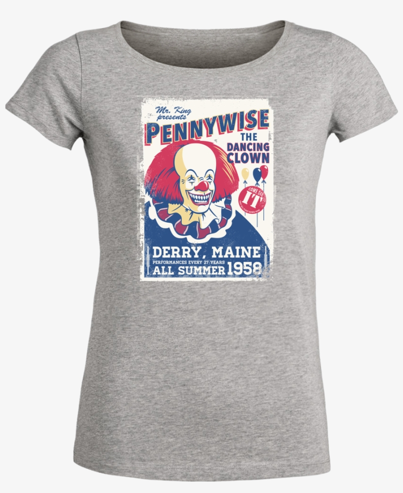 Nemons Dancing Clown T-shirt Stella Loves Girlie Heather, transparent png #7806760