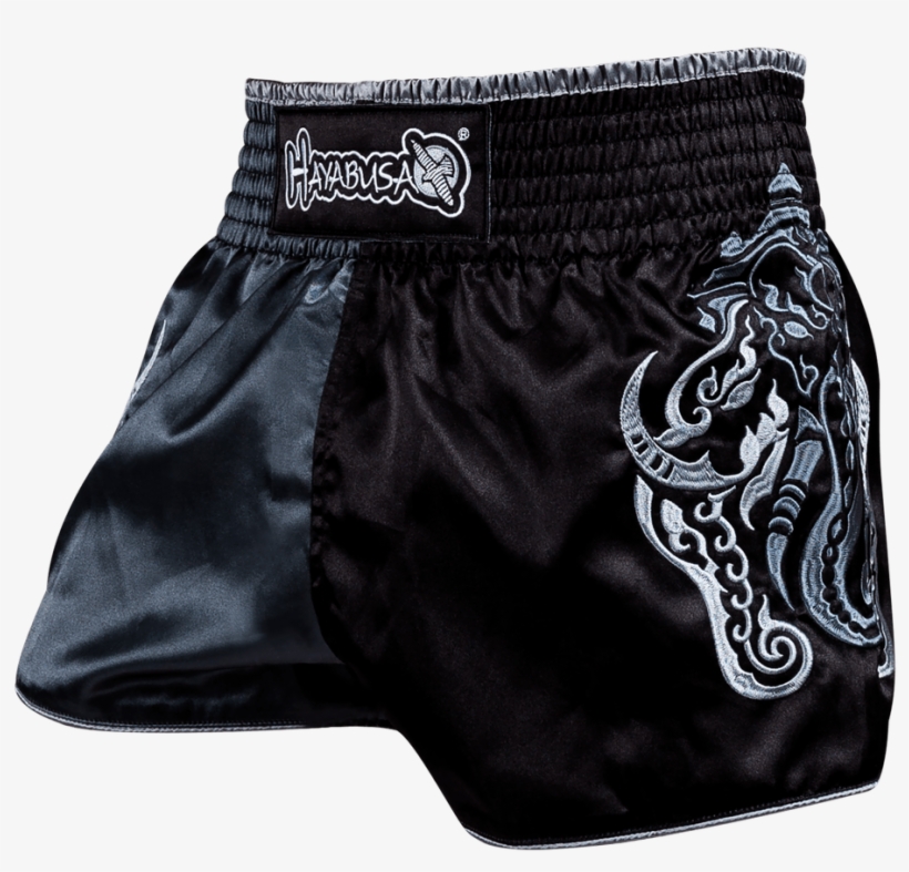 Quick View - Black Muay Thai Shorts, transparent png #7806797