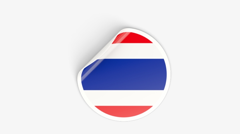 Thailand Flag Stickers Zazzle - Thailand Sticker Png, transparent png #7806929