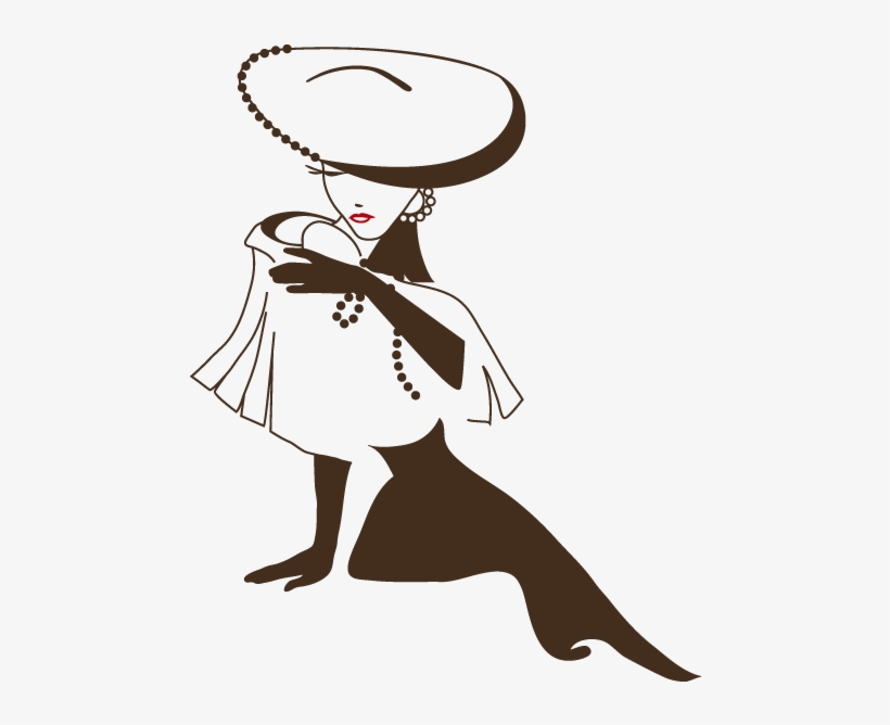 Thumb Image - Vintage Silhouette, transparent png #7806970