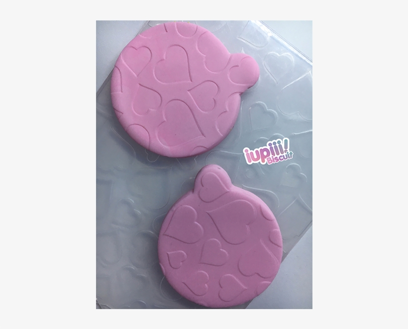 Textura Coração - Texturas Para Biscuit, transparent png #7807170