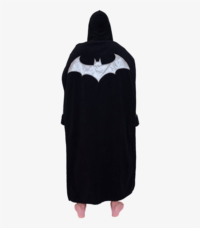 Dc Batman Robe With Cape - Batman Bathrobe, transparent png #7807971