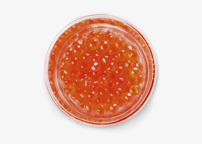 Smoked Salmon Caviar - Circle, transparent png #7808015