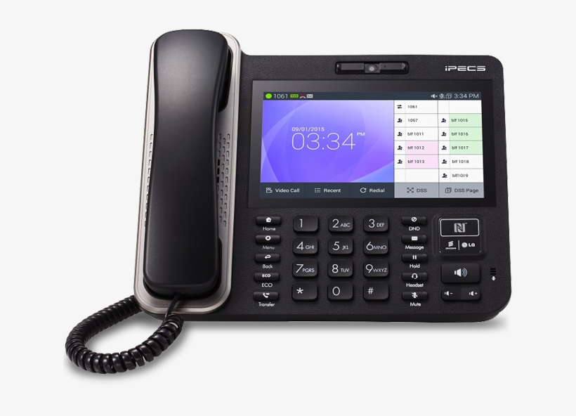 This Highend Video Phone Supports Hd Quality Video - Lip 9071, transparent png #7808124