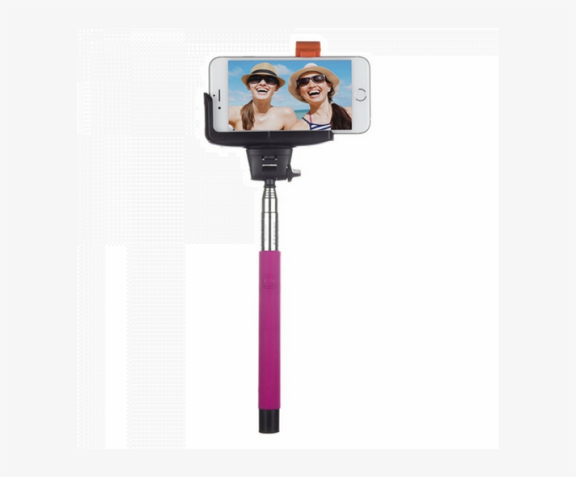 Kitvision Extendable Selfie Stick With Built In Bluetooth - Selfie, transparent png #7808127