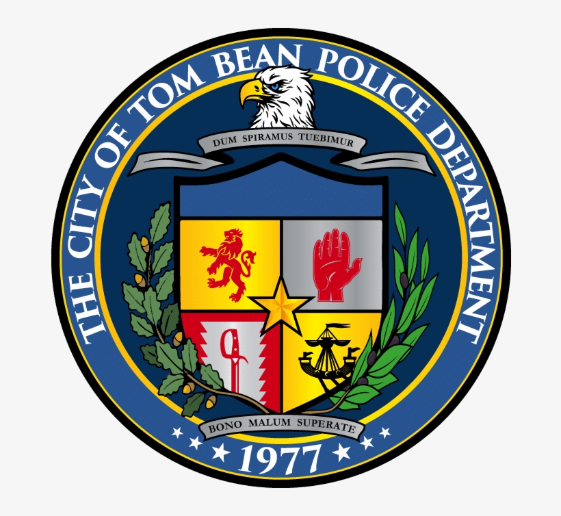 Official Agency Seal/ Coat Of Arms Of The Tom Bean - Emblem, transparent png #7808947