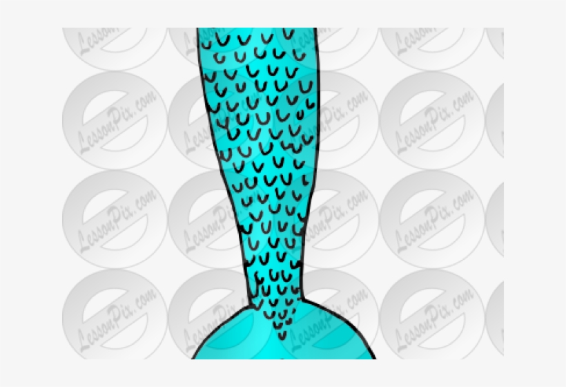 Mermaid Tail Clipart Turquoise - Illustration, transparent png #7809126