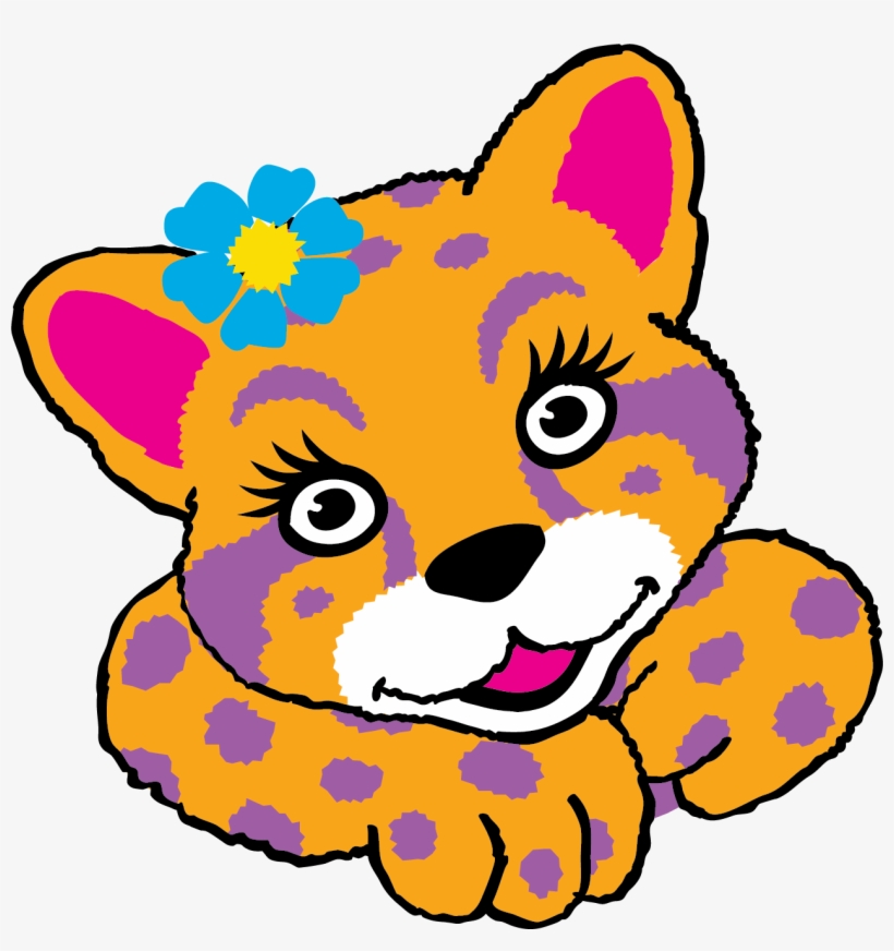 Clip Art - Girl Scout Cookie Leopard, transparent png #7809534