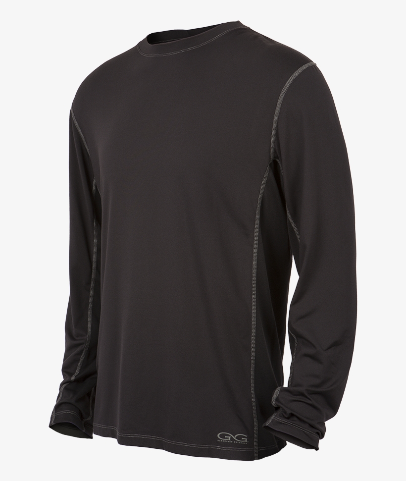Gameguard Men's Caviar Long Sleeve Performance Tee - Long-sleeved T-shirt, transparent png #7809664