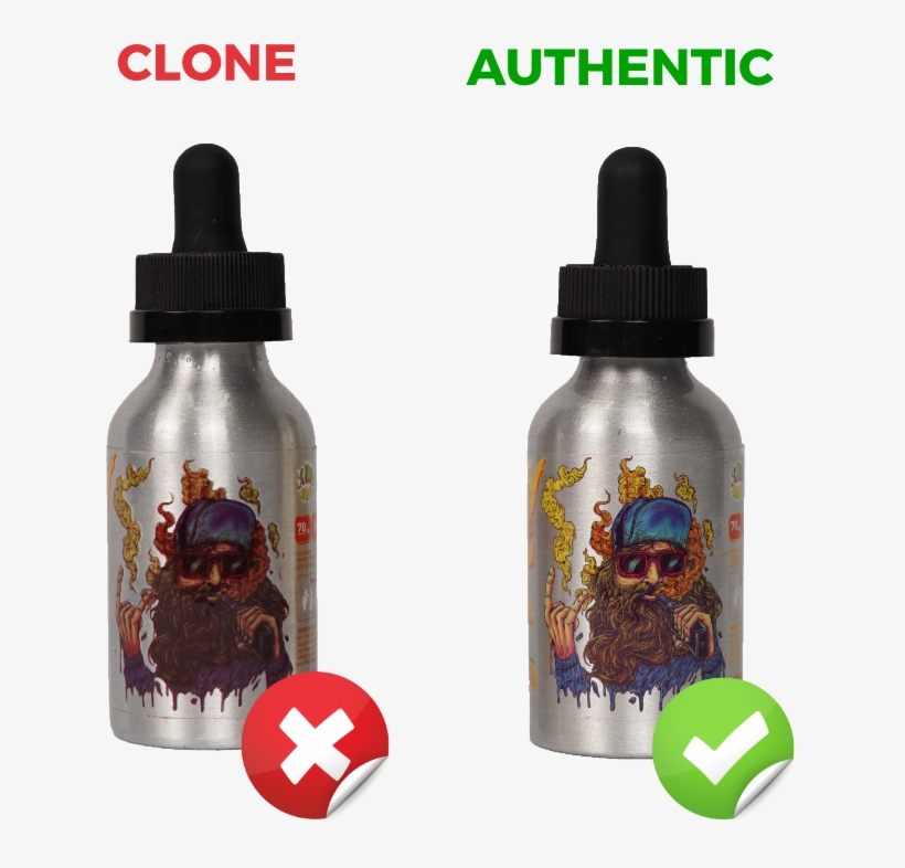 Poorly Made - Nasty Juice Original Vs Fake, transparent png #7809978