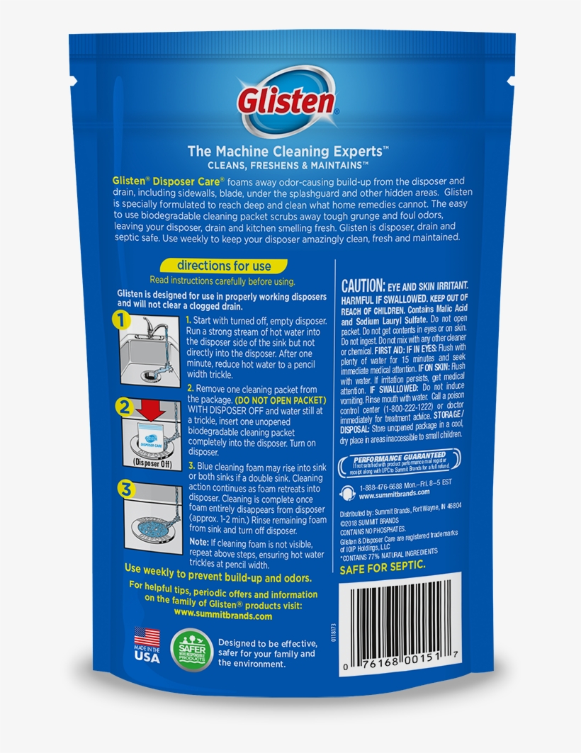 Glisten - Dishwasher Magic, transparent png #7810155