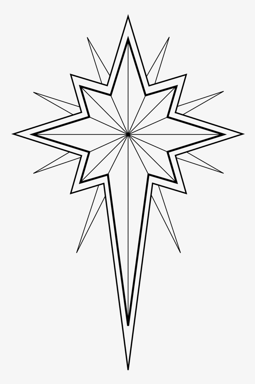 Winter And Christmas Decor Ideas - Estrella De Belen Dibujo, transparent png #7811673