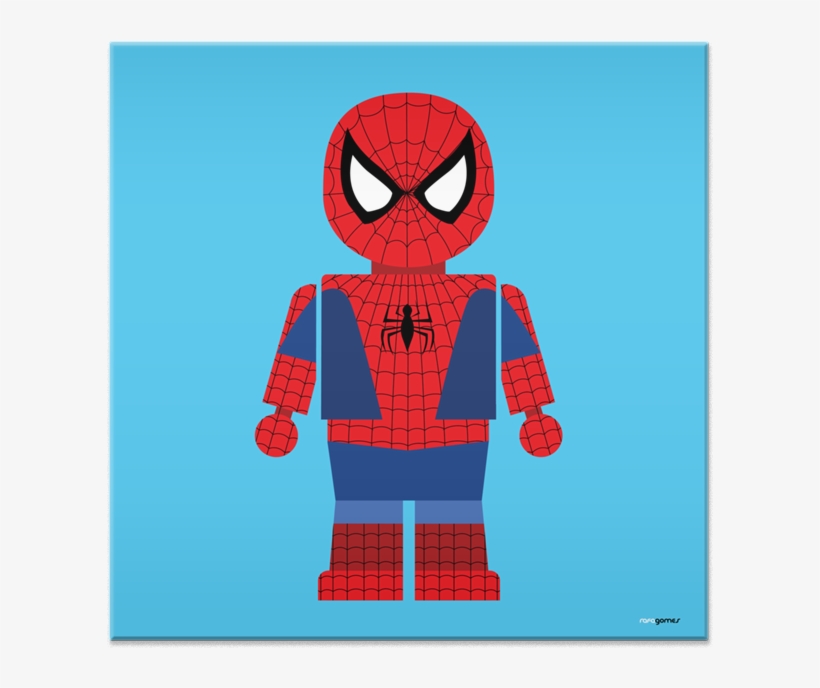 Azulejo Toy Homem Aranha De Rafael Gomesna - Spiderman Poster Toy, transparent png #7811850