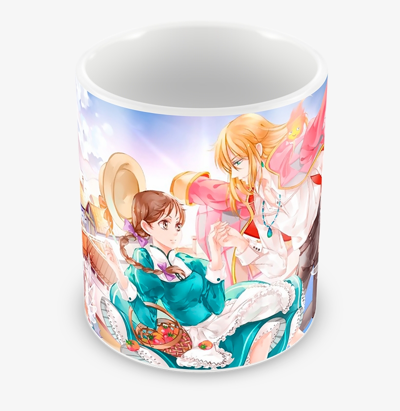 Кружка Ходячий Замок Хаула/howl's Moving Castle - Coffee Cup, transparent png #7812461