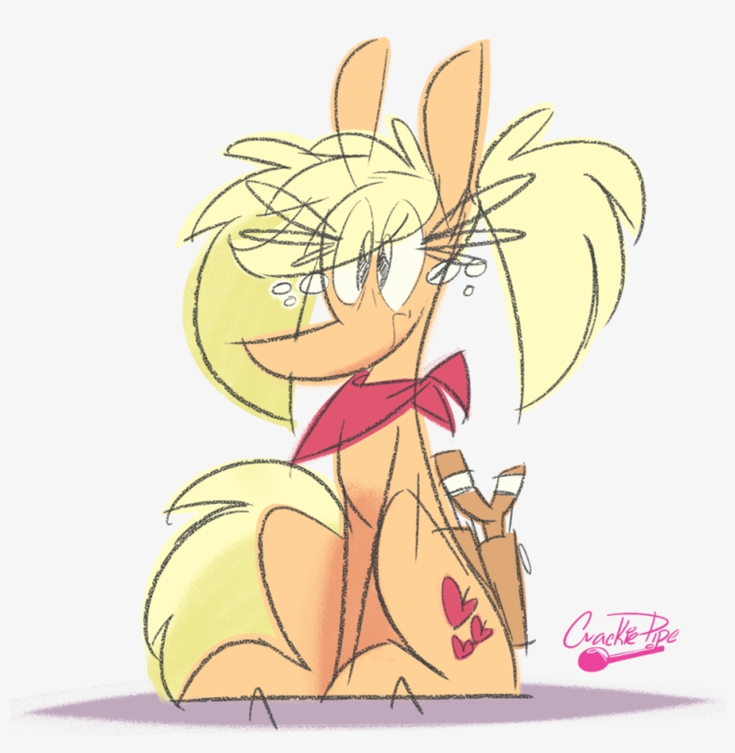Alternate Hairstyle, Applejack, Artist - Cartoon, transparent png #7812934