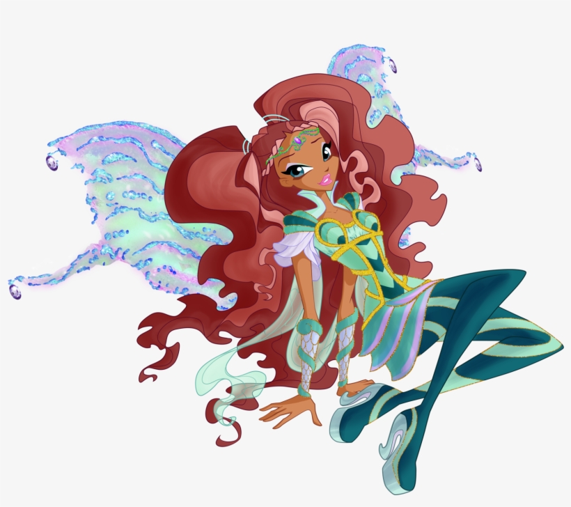 Winx Club Who Looks Best With Pigtails - Aisha Bloomix, transparent png #7813038