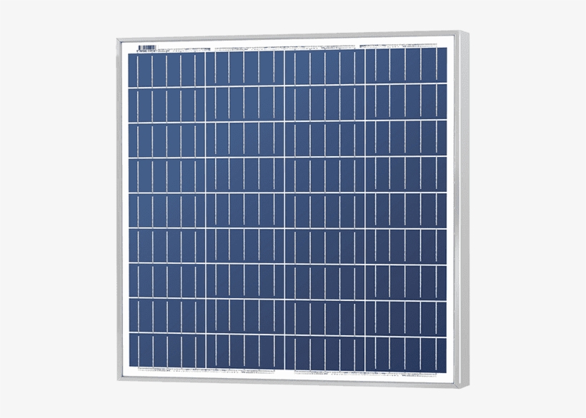 Solarland Slp060-12 Silver Poly Solar Panel - Solar Panel, transparent png #7813768
