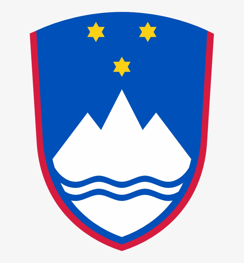 Slovenian National Coat Of Arms - Slovenia Flag Logo, transparent png #7814026