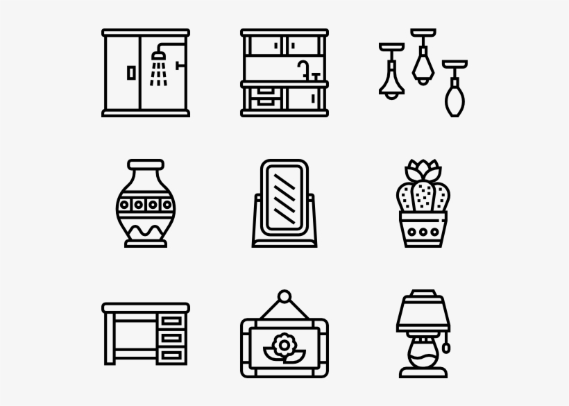 Home Decoration - Bakery Icons, transparent png #7814471