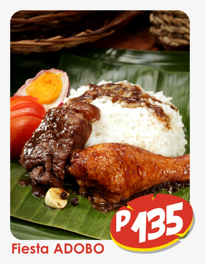 Fiesta-adobo - Binalot Sa Dahon Chicken Adobo, transparent png #7815472