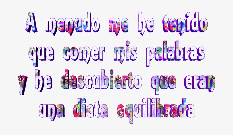 "a Menudo Me He Tenido Que Comer Mis Palabras - Orange, transparent png #7815560