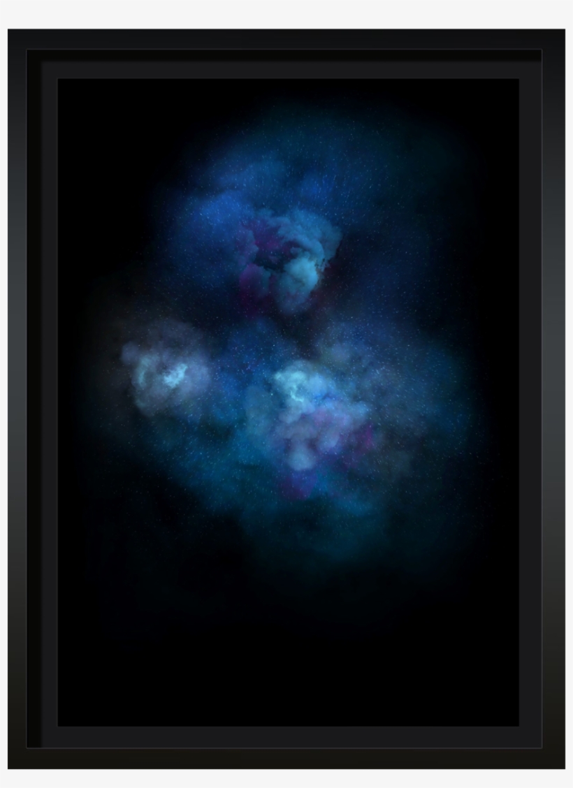 Galaxy Explosion Blue, transparent png #7816001