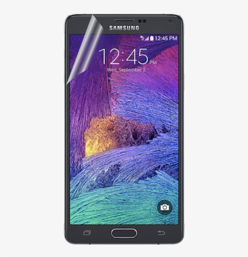 Screen Clear For Galaxy Note 4 - Samsung Galaxy Note 4 Mobile, transparent png #7816114