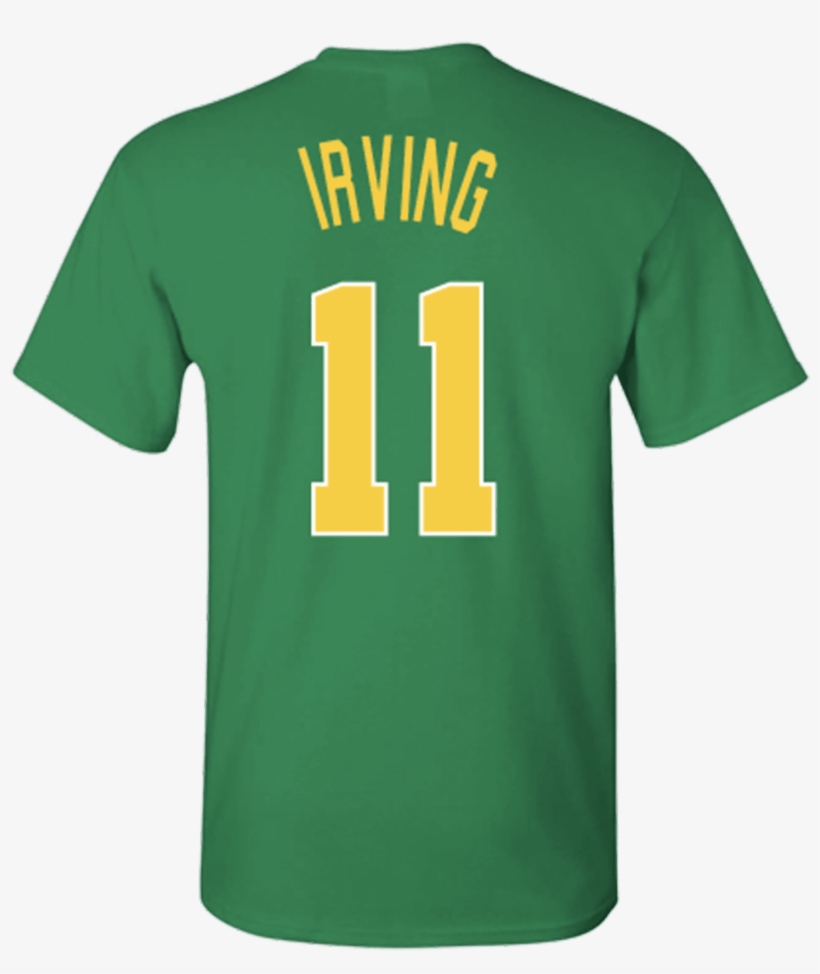 Men's Boston Celtics Kyrie Irving 2018 City Edition - Active Shirt, transparent png #7816119