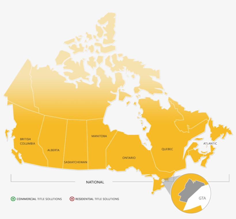 Find Account Manager - Map Of Canada Grey, transparent png #7816930