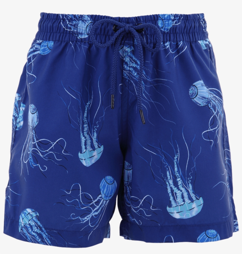 Boys Blue Jellyfish Swim Short, transparent png #7817019