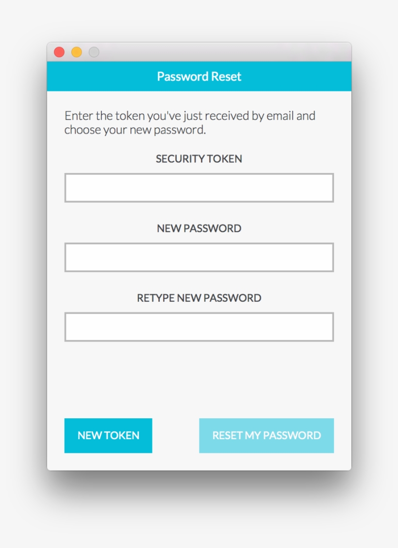 You Can Now Close The 'password Reset' Dialog Pressing - Reset My Password Screen, transparent png #7817155