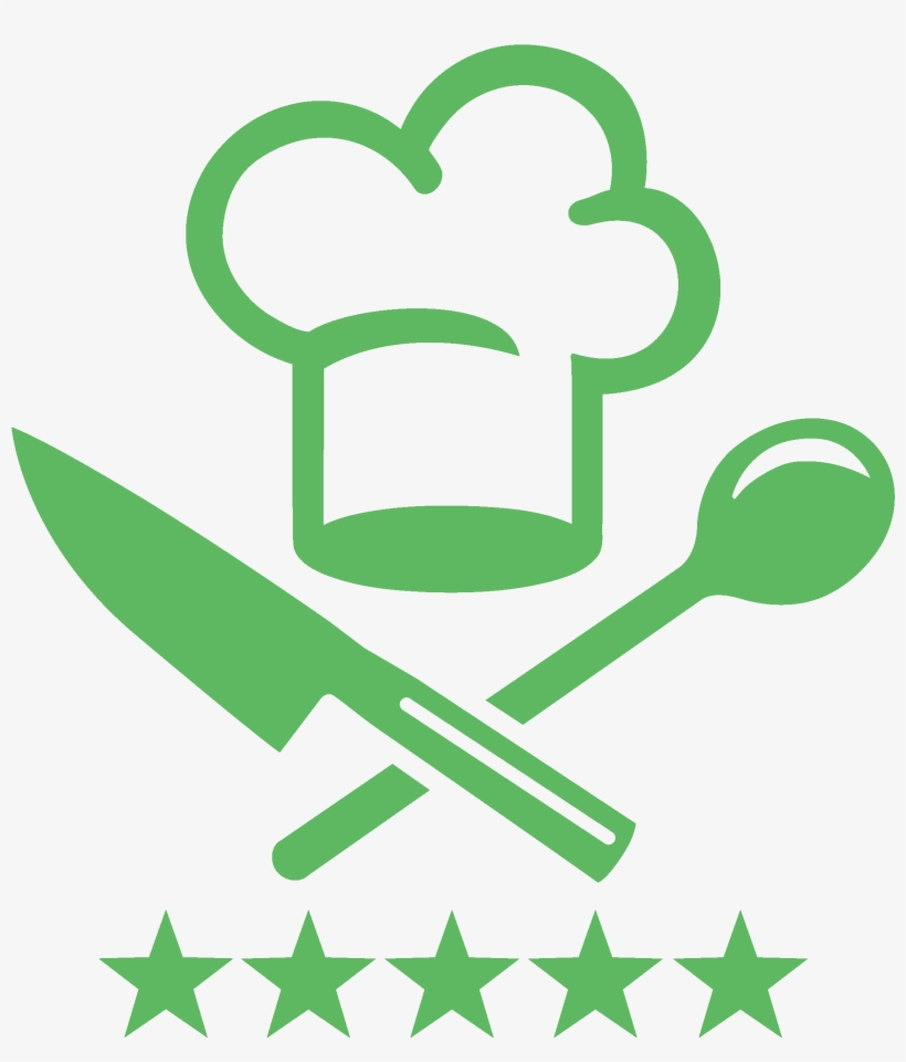 We Prepare - Knife And Chef's Hat, transparent png #7817506