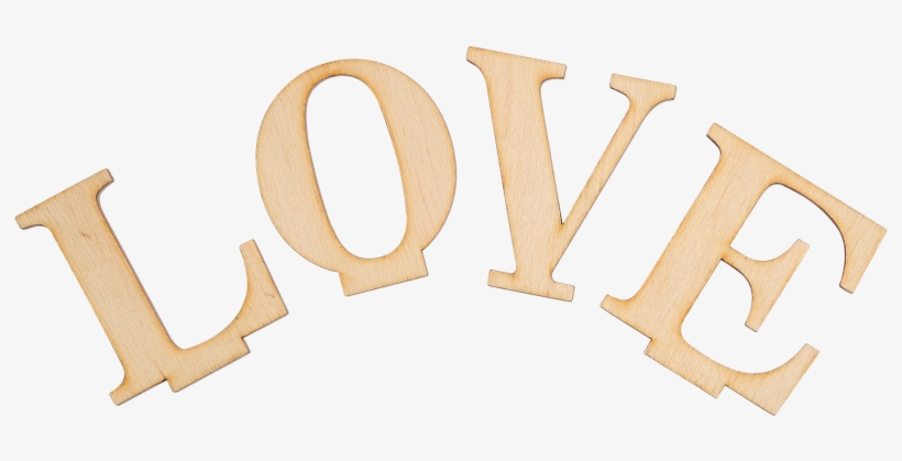 Wooden Love Writing - Calligraphy, transparent png #7817870