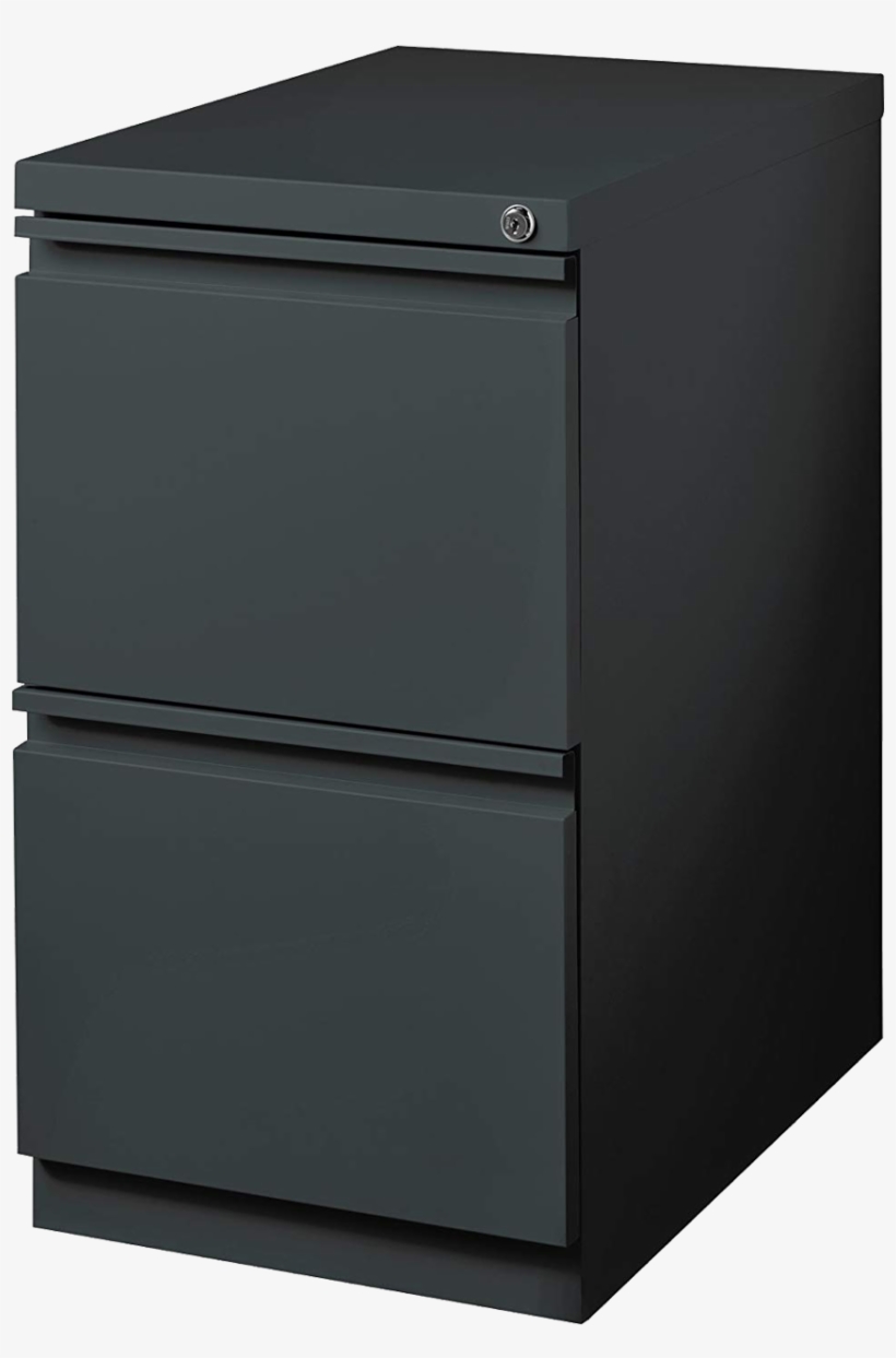 Premium 2-drawer Mobile Locking Filing Cabinet/pedestal - Filing Cabinet, transparent png #7818538