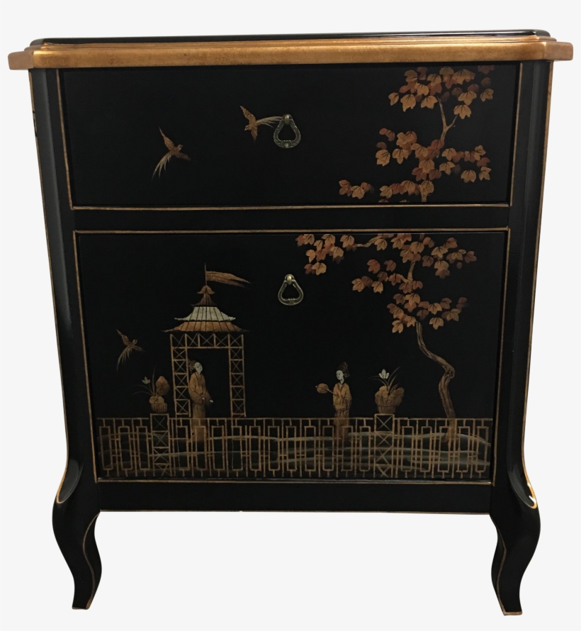Horchow Asian Styled File Cabinet On Chairish - Drawer, transparent png #7819099