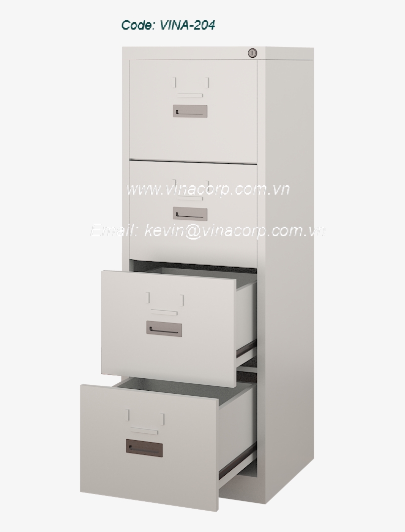 3 Drawers Filing Cabinet - Locker, transparent png #7819916