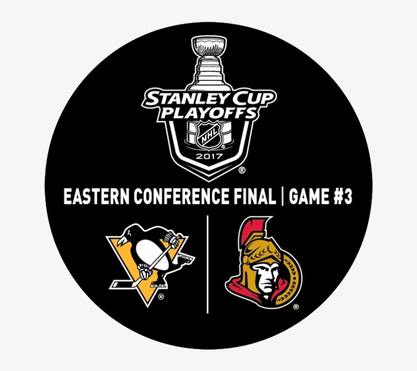 Eastern Conference Final Warm-up Puck ~ Sens Vs - Ottawa Senators, transparent png #7819994