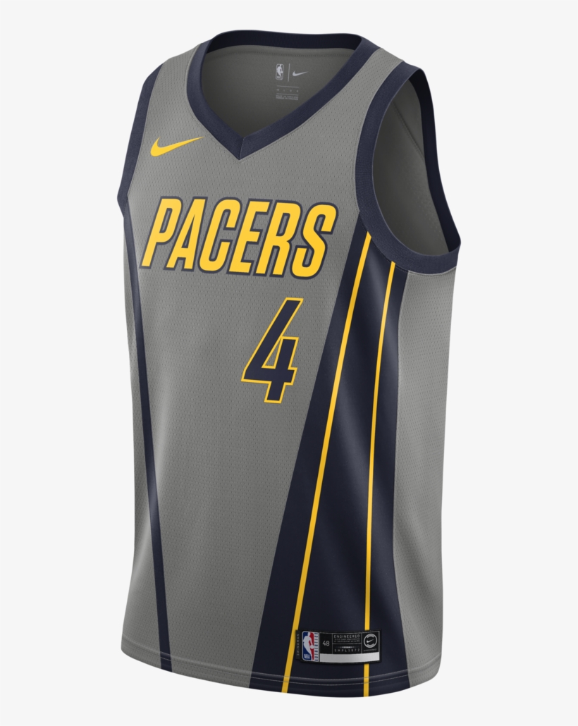 Indiana Pacers - Nba Jersey 2018 19, transparent png #7820387