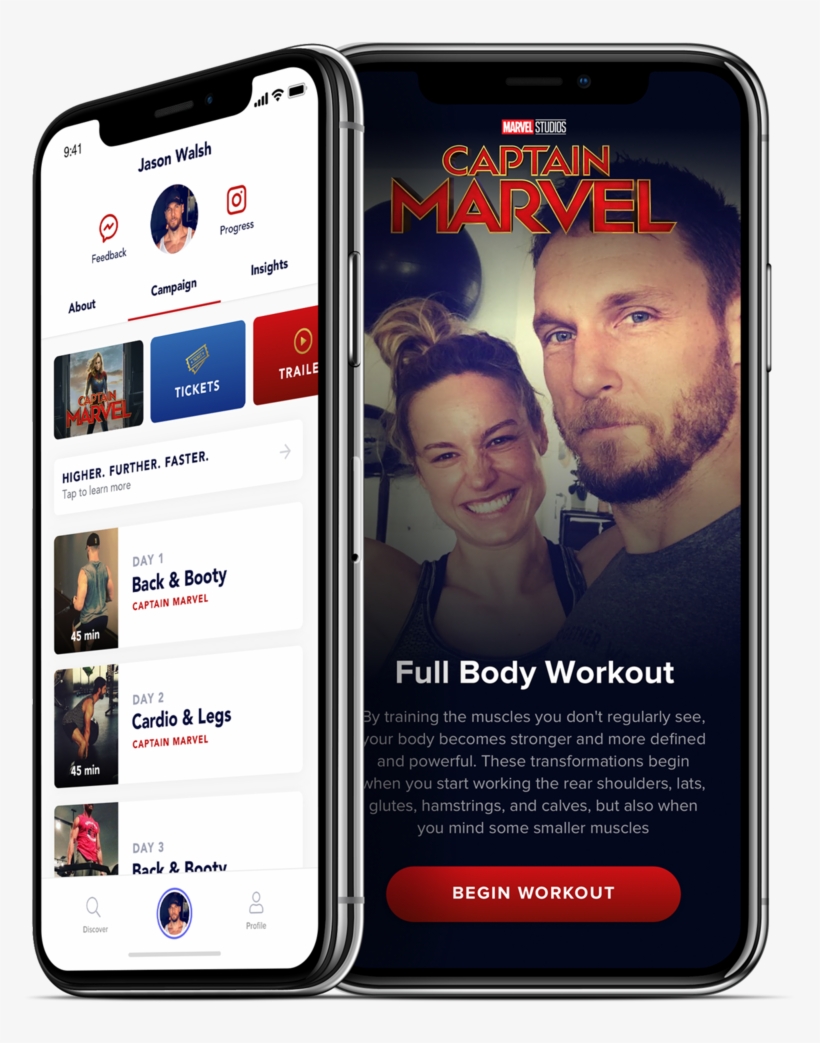 Captain Marvel Playbook - Iphone, transparent png #7821158