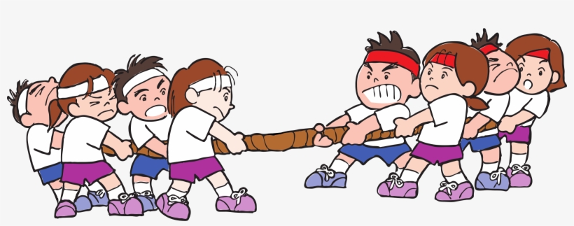 Big Image - Tug O War Clipart, transparent png #7821161