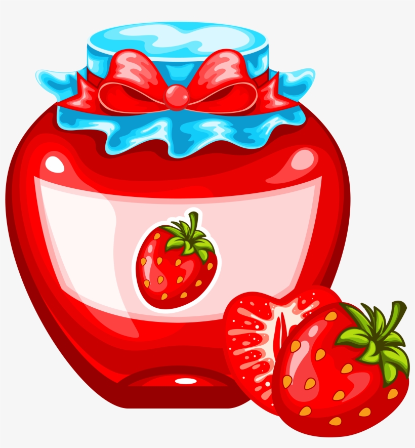 C D Da Orig Owoce Pinterest - Strawberry Jam Clipart, transparent png #7821475